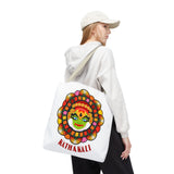 Kathakali Tote Bag Kerala Traditional Dance Art Canvas Bag Indian Culture Onam Festival Malayalam Heritage Ethnic Graphic Reusable Shopping Bag