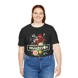 You Can Be Whatever Unisex Jersey Short Sleeve Tee Comfortable Motivational Graphic T-Shirt Bold Floral Empowerment Streetwear Positive Vibes Everyday Wear Perfect Gift for Friends Dreamers and Free Spirits