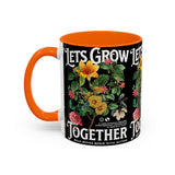 Heart Flower Accent Coffee Mug Bold Anatomical Heart Floral Design Motivational Ceramic Cup Empowering Symbol of Love Strength and Vitality Perfect Gift for Coffee Lovers Friends Birthdays Office Desk and Cozy Tea Moments