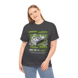 Money Power Unisex Heavy Cotton Tee Bold Dollar Stack Graphic Neon Green Streetwear Aesthetic Hustle Mindset Motivational T Shirt