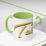 Tate Knight Logo Accent Coffee Mug 11oz 15oz Gold Foil Chess Horse Design Motivational Hustler Ceramic Cup Bold Luxury Inspired Streetwear Gift Drinkware