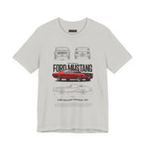 Classic 1965 Fastback Muscle Car Illustration Unisex Heavy Cotton Tee Retro Collector Streetwear Gift Shirt