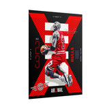 Air Ascent Glossy Poster Collector Edition Bold Motivational Wall Art Red Black Athletic Energy Modern Design For Gym Rooms Studios Offices And Ambitious Dreamers