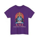 Lord Kali Goddess T Shirt Mahakali The Dark Goddess Shakti Hindu Spiritual Graphic Tee Navratri Durga Puja Festival Wear Unisex Cotton Devotional Streetwear India