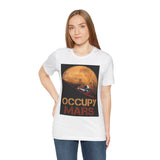 Mars Explorer Astronaut Unisex Heavy Cotton Tee Futuristic Space Adventure Graphic Shirt Inspiring Sci Fi Design Perfect Gift for Dreamers and Space Lovers