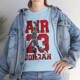 Air Jordan Sky Legend Unisex Heavy Cotton Tee Bold Athletic Streetwear Design Inspirational Basketball Dunk Artwork Motivational Sports Graphic Tee For Dreamers And Hustlers