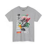 Freedom Hand Rose Graphic Unisex Heavy Cotton Tee Comfortable Streetwear T Shirt Motivational Bold Artistic Design Statement Piece Perfect Gift for Friends Empowerment Casual Wear