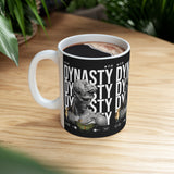 Dynasty Statue Graphic Ceramic Mug Greek Sculpture Butterfly Art Inspired Streetwear Aesthetic Coffee Tea Cup