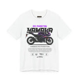 Yamaha R3 Phantom Inspired Sportbike Motorcycle Graphic Unisex Heavy Cotton Tee Premium Streetwear T Shirt for Riders Racers Enthusiasts Everyday Wear