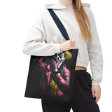 Snapshot of Madness Art Eco Tote Bag Dark Comic Neon Design Premium Canvas Reusable Shopping Bag Streetwear Lifestyle Accessory for Creative Thinkers Artists and Urban Dreamers