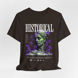 Historical Statue Graphic Premium Unisex Jersey Short Sleeve Tee Vintage Aesthetic Streetwear T-Shirt