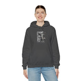 Inspire Strength Ignite Courage Graphic Unisex Hoodie Premium Streetwear Motivational Courage Statue Design