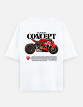 Ducati Streetfighter Concept Graphic Oversized T Shirt Premium Superbike Streetwear Cotton Rider Tee