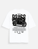 Yamaha YZF R3 ABS Oversized T Shirt Sports Bike Graphic Streetwear Motorcycle Tee