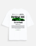 Porsche 911 RS Rawr Oversized T Shirt Drift Club Streetwear Graphic Tee