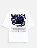 Yamaha R3 Oversized T Shirt Premium Sports Bike Graphic Streetwear Rider Cotton Tee
