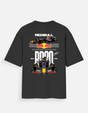 Red Bull RB20 Formula Racing Oversized T Shirt Motorsport Streetwear Graphic Tee