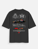 Formula 1 Red Bull Racing Oversized T Shirt F1 Car Graphic Motorsport Streetwear Tee