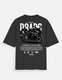 Yamaha YZF R3 ABS Oversized T Shirt Sports Bike Graphic Streetwear Motorcycle Tee