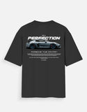 Porsche 718 Cayman GT4 RS Oversized T Shirt Sports Car Graphic Streetwear Tee