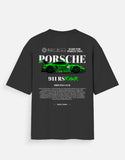 Porsche 911 RS Rawr Oversized T Shirt Drift Club Streetwear Graphic Tee