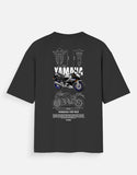 Yamaha YZF R15 Oversized T Shirt Racing Bike Graphic Streetwear Biker Tee