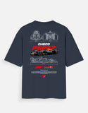 Checo Perez Formula 1 Oversized T Shirt Red Bull Racing F1 Motorsport Streetwear Graphic Tee