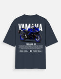 Yamaha R3 Oversized T Shirt Premium Sports Bike Graphic Streetwear Rider Cotton Tee