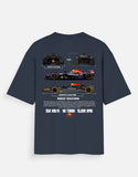 Red Bull RB20 Racing Oversized T Shirt Formula Racing Graphic Streetwear Tee