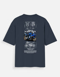 Yamaha YZF R1 Oversized T Shirt Superbike Graphic Streetwear Racing Motorcycle Tee