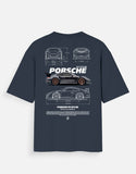 Porsche 911 GT3 RS Oversized T Shirt Premium Sports Car Streetwear Graphic Tee