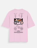 KTM 250 EXC Graphic Oversized T Shirt Premium Dirt Bike Motocross Streetwear Cotton Rider Tee