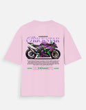 Kawasaki Ninja ZX10R Trickstar Graphic Oversized T Shirt Premium Racing Streetwear Cotton Rider Tee