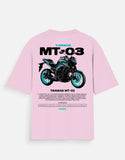 Yamaha MT 03 Oversized T Shirt Premium Naked Bike Graphic Streetwear Cotton Rider Tee