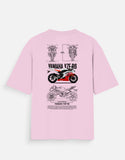 Yamaha YZF R6 Oversized T Shirt Superbike Graphic Streetwear Racing Bike Tee