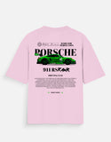 Porsche 911 RS Rawr Oversized T Shirt Drift Club Streetwear Graphic Tee