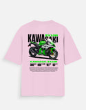 Kawasaki Ninja ZX10R Graphic Oversized T Shirt Premium Superbike Racing Streetwear Cotton Rider Tee