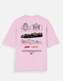 Formula 1 Red Bull Racing Oversized T Shirt F1 Car Graphic Motorsport Streetwear Tee