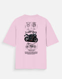 Yamaha YZF R1 Black Oversized T Shirt Superbike Graphic Streetwear Racing Motorcycle Tee
