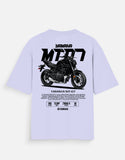 Yamaha MT 07 Oversized T Shirt Premium Naked Bike Graphic Streetwear Rider Cotton Tee