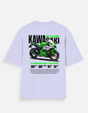 Kawasaki Ninja ZX10R Graphic Oversized T Shirt Premium Superbike Racing Streetwear Cotton Rider Tee