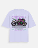 Kawasaki Ninja ZX10R Trickstar Graphic Oversized T Shirt Premium Racing Streetwear Cotton Rider Tee