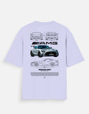 Mercedes Benz AMG GT Black Series Oversized T Shirt Luxury Sports Car Streetwear Tee