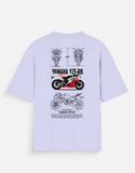 Yamaha YZF R6 Oversized T Shirt Superbike Graphic Streetwear Racing Bike Tee
