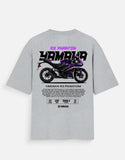 Yamaha R3 Phantom Oversized T Shirt Anime Racing Sports Bike Graphic Streetwear Tee