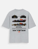 Red Bull RB20 Racing Oversized T Shirt Formula Racing Graphic Streetwear Tee