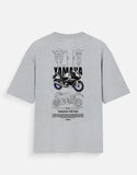Yamaha YZF R15 Oversized T Shirt Racing Bike Graphic Streetwear Biker Tee