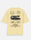 Porsche 911 GT3 RS Oversized T Shirt Premium Sports Car Streetwear Graphic Tee