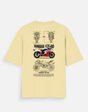 Yamaha YZF R6 Oversized T Shirt Superbike Graphic Streetwear Racing Bike Tee