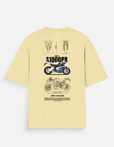 BMW S1000RR Blueprint Graphic Oversized T Shirt Superbike Racing Streetwear Premium Cotton Rider Tee
